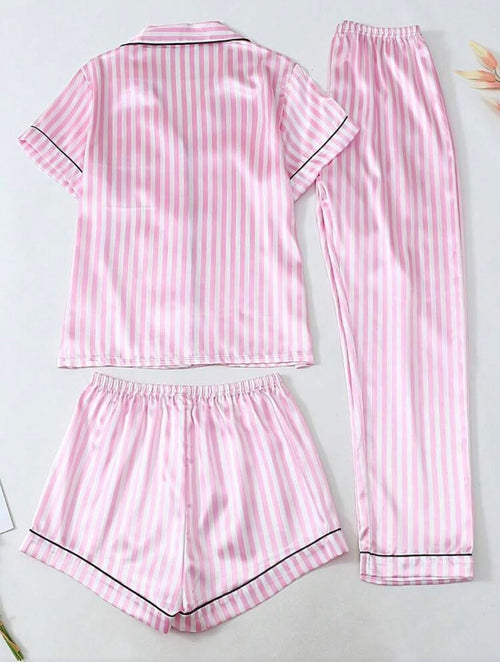 Conjunto Pijama Satinado - Victoria Secret